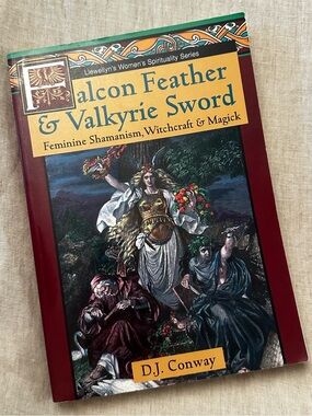 Falcon Feather & Valkyrie Sword Feminine Shamanism, Witchcraft & Magick Vintage